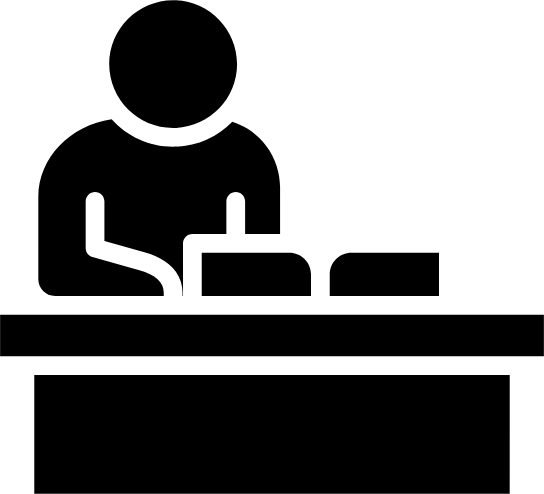 Mountain peak silhouette
