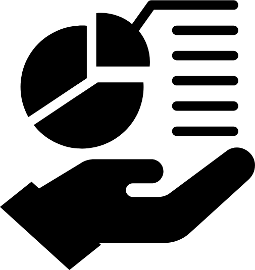 Mountain peak silhouette